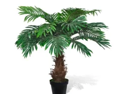 furnicato Naturgetreue Künstliche Cycus-Palme mit Topf 80 cm< Töpfe