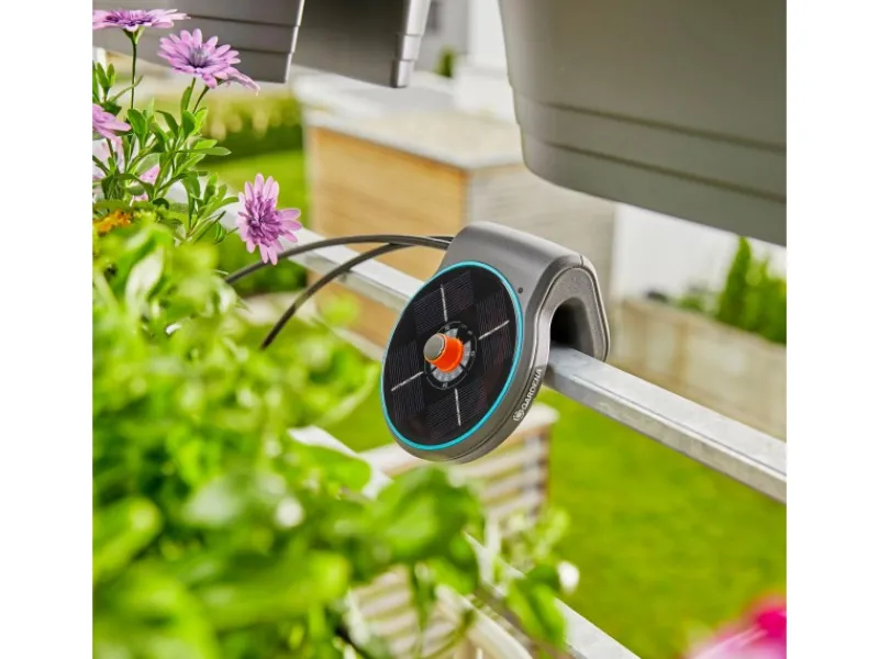 Gardena Solar-Bewässerung Aqua Bloom Set< Töpfe