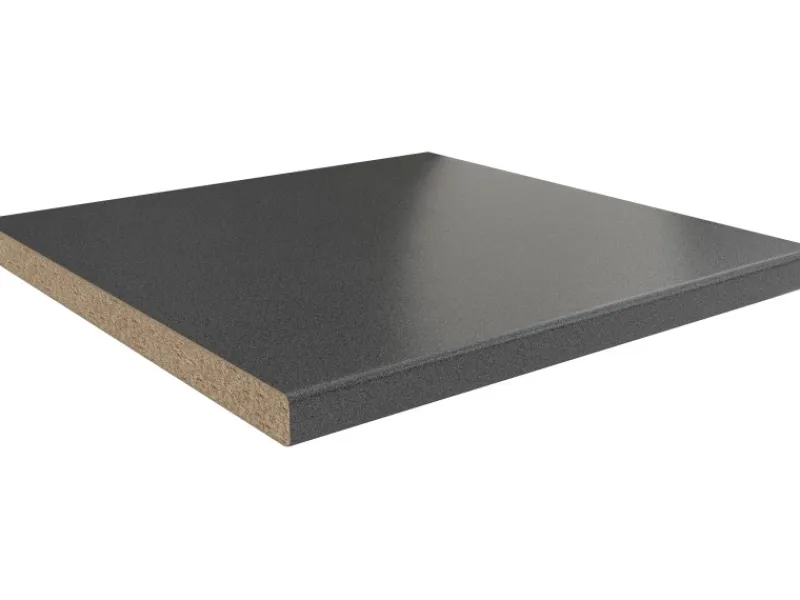 Sale Getalit Arbeitsplatte 60 cm x 2,9 cm Meterware Multicolour Anthrazit