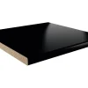 Clearance Getalit Arbeitsplatte Schwarz 90 cm x 3,9 cm Meterware