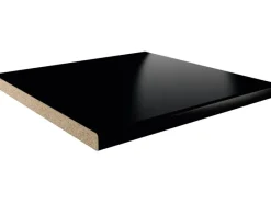 Clearance Getalit Arbeitsplatte Schwarz 90 cm x 3,9 cm Meterware