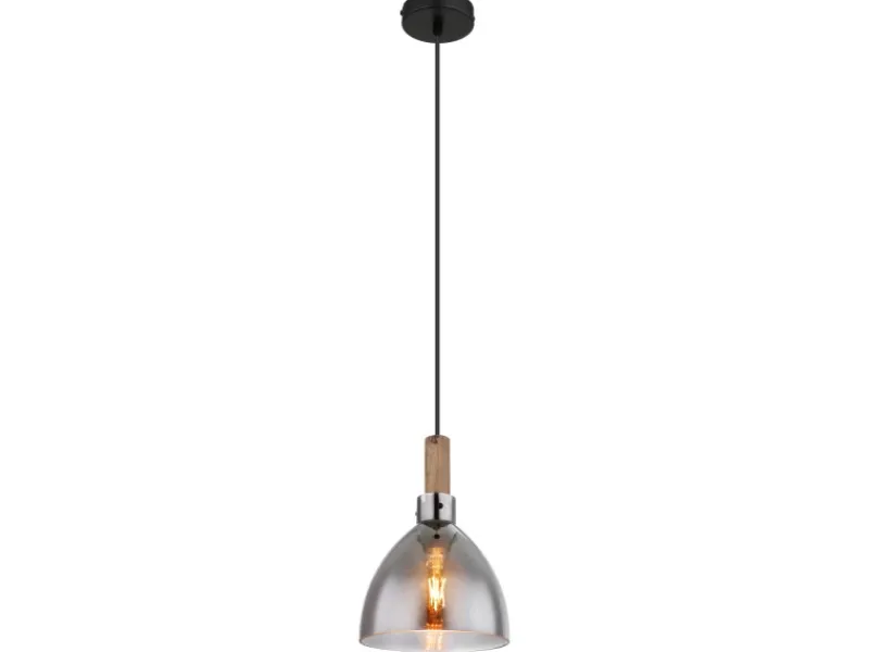 Online Globo Hängeleuchte Mattea Schwarz Ø 20 cm