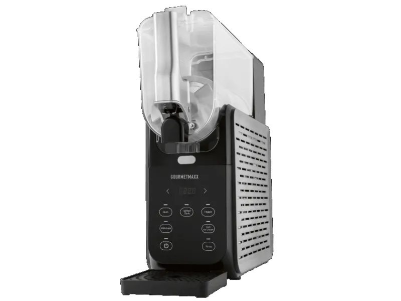 Online GOURMETmaxx Slush-Eismaschine FreezeUp 200 W Schwarz-Grau 2,8 l