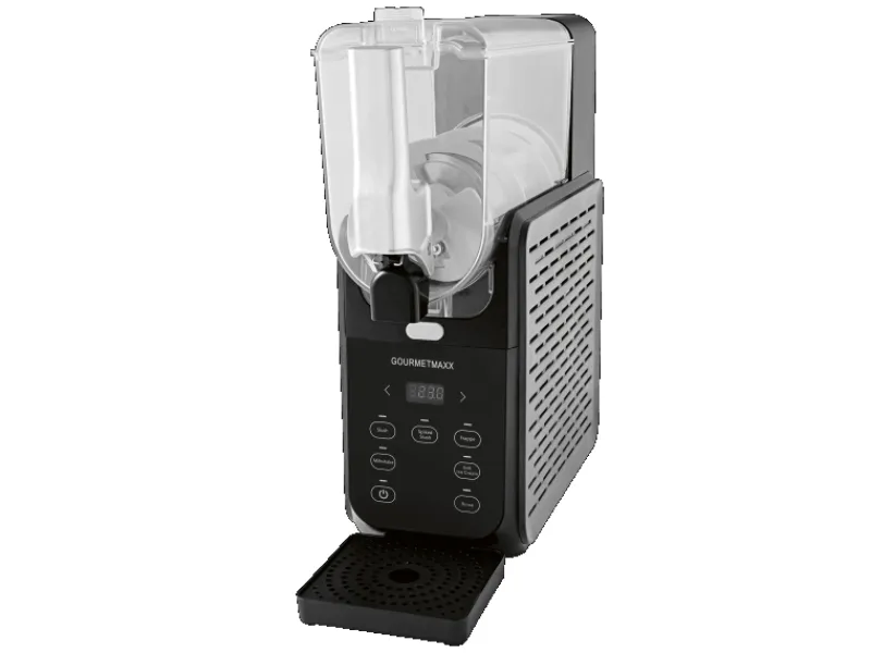Online GOURMETmaxx Slush-Eismaschine FreezeUp 200 W Schwarz-Grau 2,8 l