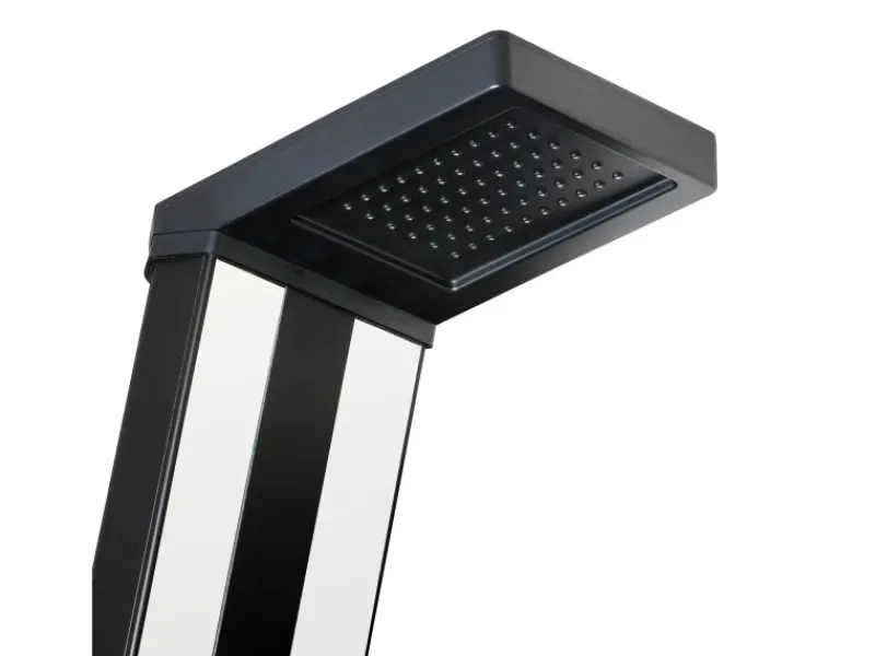 Gre Aluminium-Solardusche Luxe 38 l< Einhebelmischer