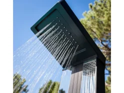 Gre Aluminium-Solardusche Luxe 38 l< Einhebelmischer