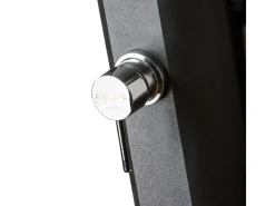 Gre Einhebelmischer<Solardusche aus Aluminium 18 l Schwarz