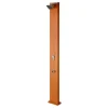 Gre Solardusche aus Aluminium 32 l Holzfarben< Einhebelmischer