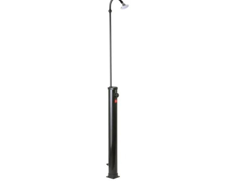 Gre Solardusche Schwarz aus PVC 9 l Schwarz< Einhebelmischer