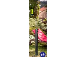Gre Solardusche Schwarz aus PVC 9 l Schwarz< Einhebelmischer