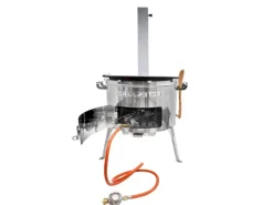 Grillpeter Utschak Set MultiFlame mit Kazan 12L und Grilldeckel aus Gusseisen