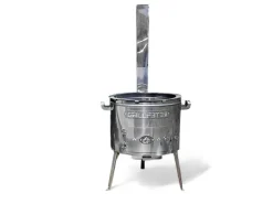 Grillpeter Utschak Set MultiFlame mit Kazan 12L und Grilldeckel aus Gusseisen