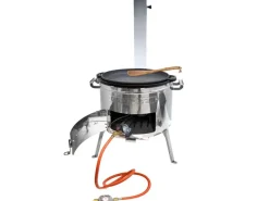 Hot Grillpeter Utschak Set MultiFlame mit Kazan 12L Pfanne-Deckel