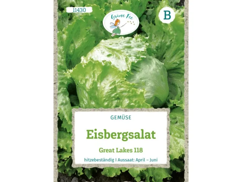 Grüne Fee Eisbergsalat Great Lakes 118 Saatgut< Kühlschränke