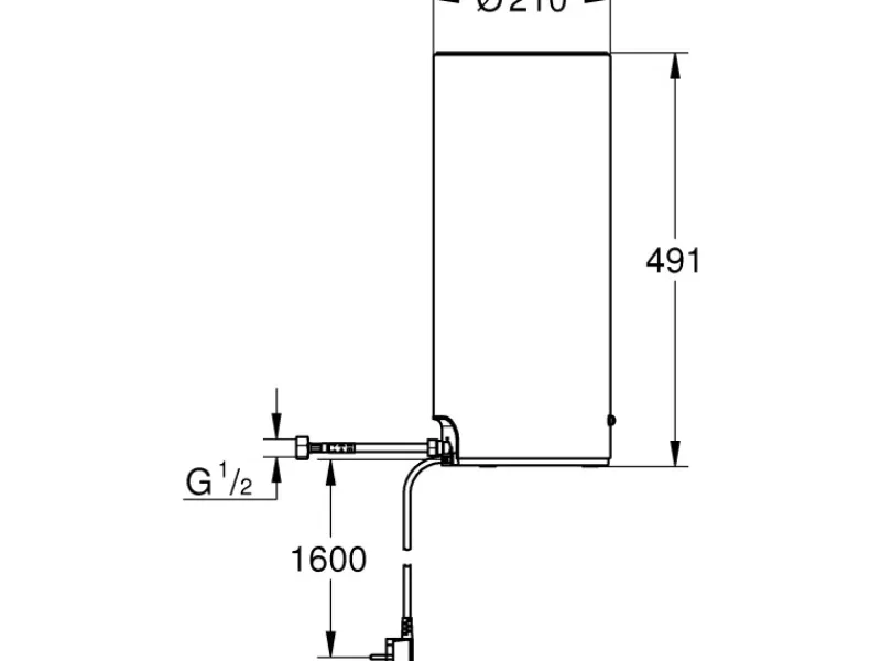 Grohe Boiler Red L-Size Chrom< Wassersysteme