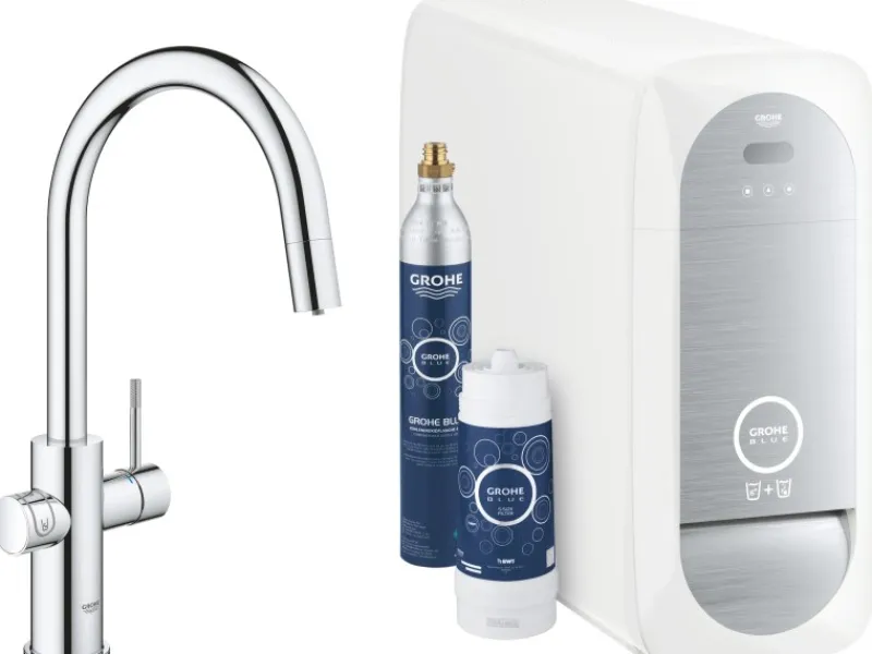 Grohe Zubehör Für Küchenarmatur|Ersatzteile Küchenarmatur<C-Auslauf Starter Kit Blue Home