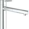 Grohe Einhebelmischer<Concetto Küchenarmatur DN 15 mittelhoch m. Schwenkbereich