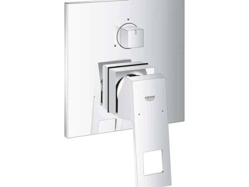 Clearance Grohe Einhandbatterie mit 3-Wege-Umstellung Eurocube Chrom