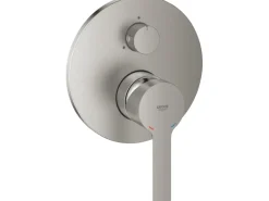 New Grohe Einhandbatterie mit 3-Wege-Umstellung Lineare Supersteel
