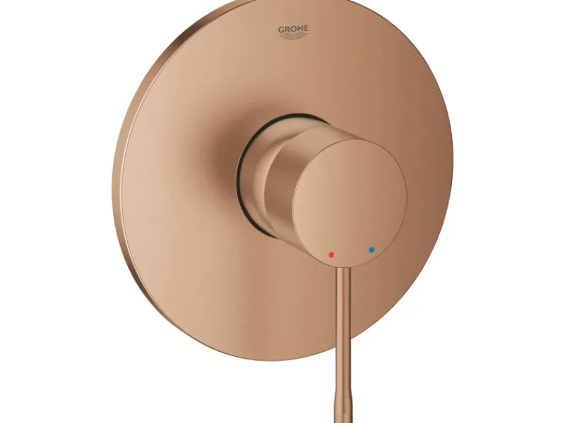 New Grohe Einhand-Brausebatterie Essence für Unterputz Warm Sunset gebürstet