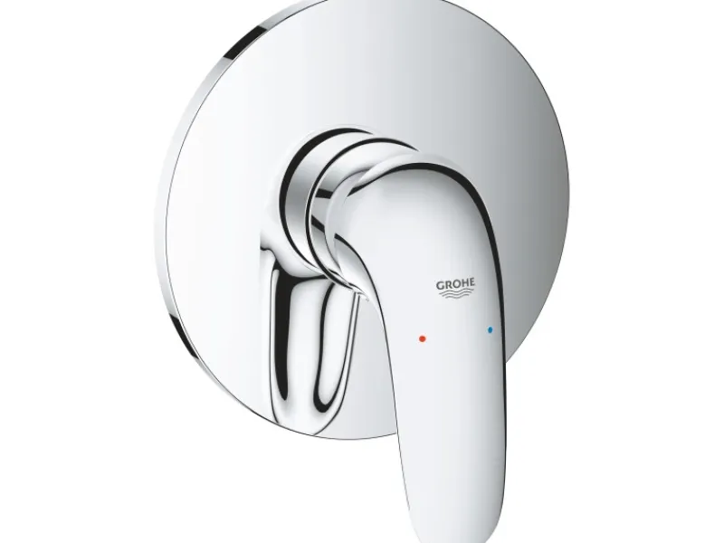 Grohe Einhand-Brausebatterie Eurostyle Geschlossener Hebel Chrom< Einhebelmischer