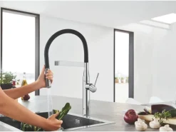 Grohe Einhand-Küchenarmatur Essence Chrom< Einhebelmischer