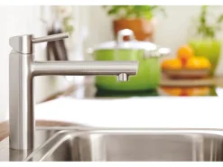 Grohe Einhebelmischer<Einhand-Küchenarmatur Concetto Supersteel