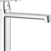 Grohe Einhand-Küchenarmatur Eurosmart Cosmopolitan Auslauf mit Mousseur< Einhebelmischer