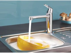 Grohe Einhand-Küchenarmatur Eurosmart Cosmopolitan Auslauf mit Mousseur< Einhebelmischer