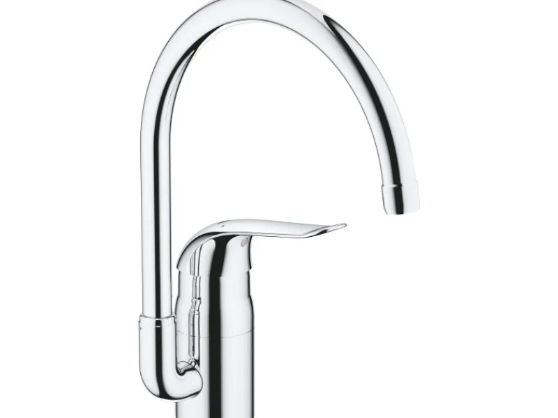 Grohe Einhand-Spültischbatterie Euroeco Special Chrom< Einhebelmischer