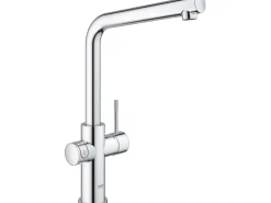 Grohe Einhebelmischer<Einhand-Spültischbatterie und Boiler Red Duo Size-M Chrom