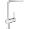 Sale Grohe Einhand-Spültischbatterie Minta Chrom 12,5mm (1/2") L-Auslauf