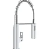 Grohe Einhand-Spültischbatterie Eurocube Professional Chrom< Einhebelmischer