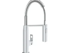 Grohe Einhand-Spültischbatterie Eurocube Professional Chrom< Einhebelmischer