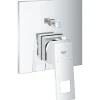 Grohe Einhebelmischer<Einhand-Wannenbatterie Eurocube Chrom