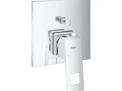 Grohe Einhebelmischer<Einhand-Wannenbatterie Eurocube Chrom