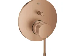 New Grohe Einhand-Wannenbatterie Essence für Unterputz Warm Sunset gebürstet