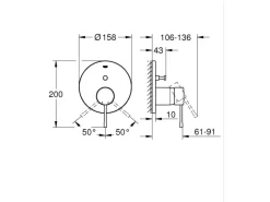 Grohe Einhand-Wannenbatterie Essence< Einhebelmischer