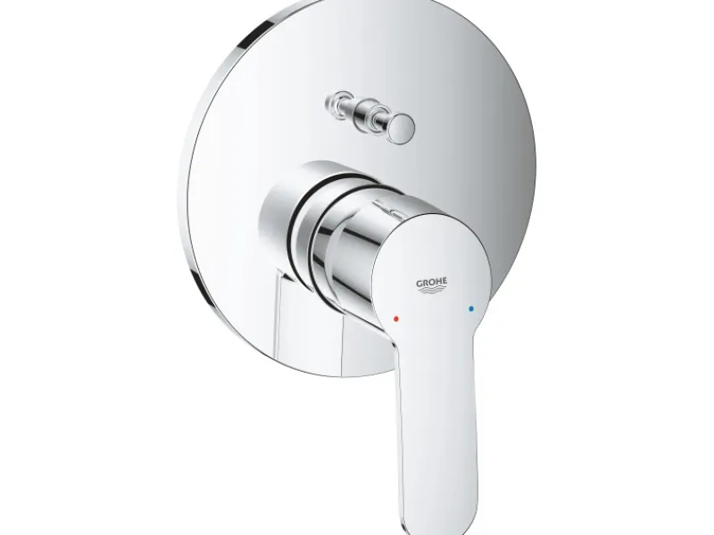 Grohe Einhand-Wannenbatterie Eurostyle Cosmopolitan Chrom< Einhebelmischer