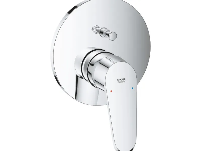 Hot Grohe Einhand-Wannenbatterie Eurodisc Chrom