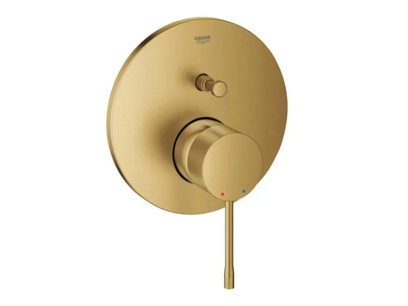 Grohe Einhand-Wannenbatterie Unterputz Essence Cool Sunrise gebürstet