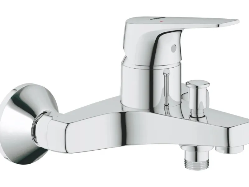 Outlet Grohe Einhand-Wannenbatterie BauFlow Chrom