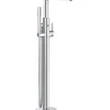 Grohe Einhebelmischer<Einhand-Wannenbatterie Lineare Bodenmontage Chrom