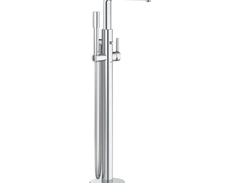 Grohe Einhebelmischer<Einhand-Wannenbatterie Lineare Bodenmontage Chrom
