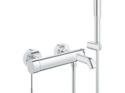 Grohe Einhand-Wannenbatterie Essence Chrom< Einhebelmischer