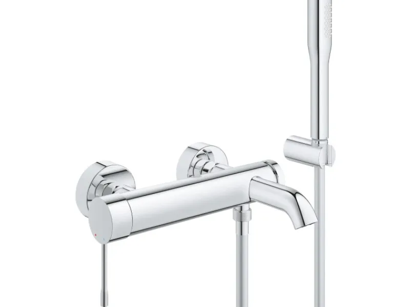 Grohe Einhand-Wannenbatterie Essence Chrom< Einhebelmischer