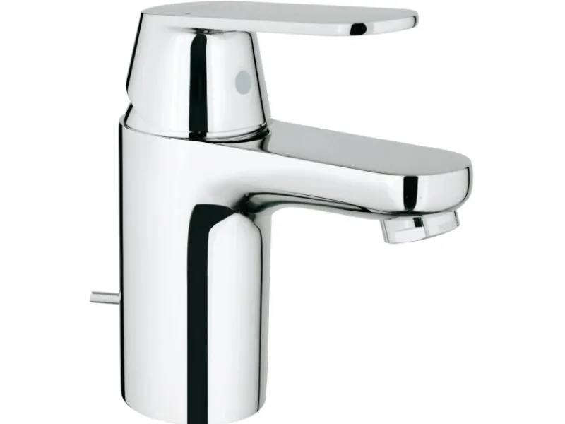 Grohe Einhebelmischer<Einhand-Waschbeckenarmatur Eurosmart C SilkMove Chrom