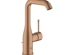 New Grohe Einhand-Waschbeckenarmatur Essence L-Size Warm Sunset gebürstet Bronze Gebürstet