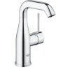 Grohe Einhebelmischer<Einhand-Waschtischbatterie Essence M-Size Chrom