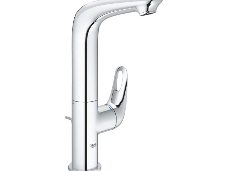 Grohe Einhand-Waschtischbatterie Eurostyle L-Size offener Hebelgriff Chrom< Einhebelmischer